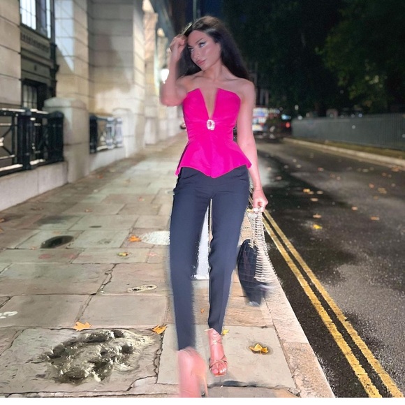 ZARA LIMITED EDITION BLOGGERS FAV BUSTIER TOP - Picture 8 of 13